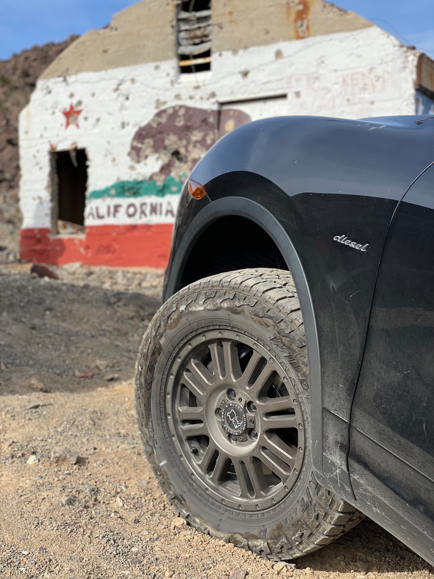 Cayenne Wheel Spacers with integrated Hub Centric Adapters